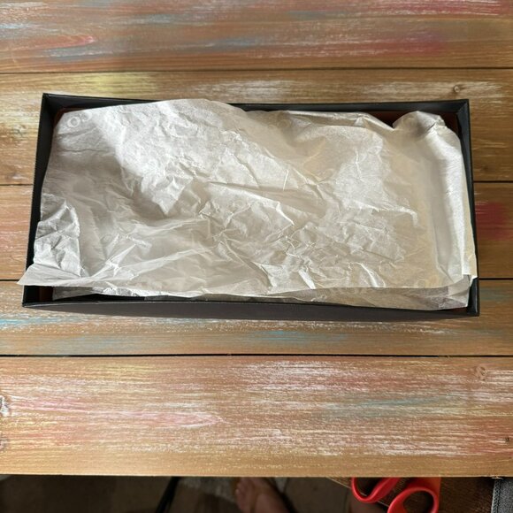 COACH Hailey Black Leather Bead Chain Studded Slide Sandals - US 6 - Picture 16 of 16